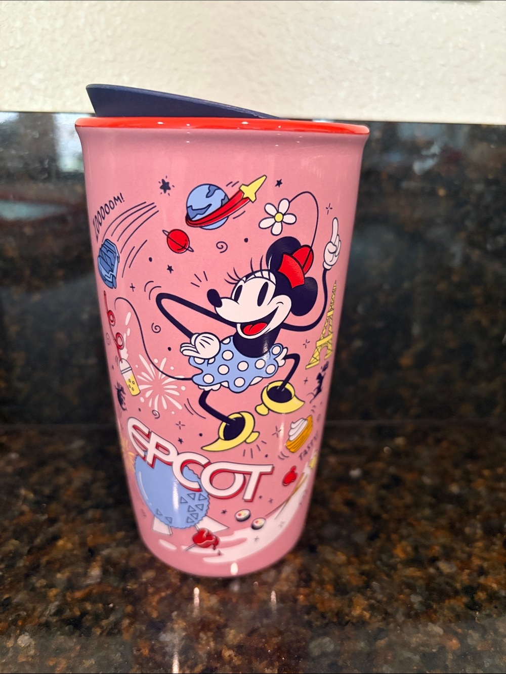 Disney EPCOT Porcelain Starbucks Tumbler